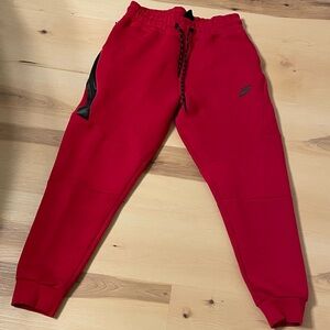 Nike Kids Bright Red Sweatpants